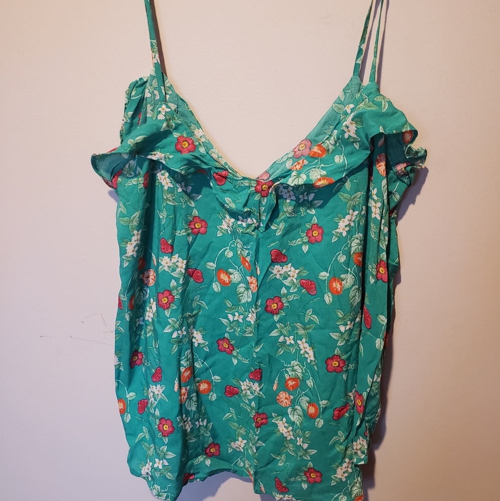 Floral tank top